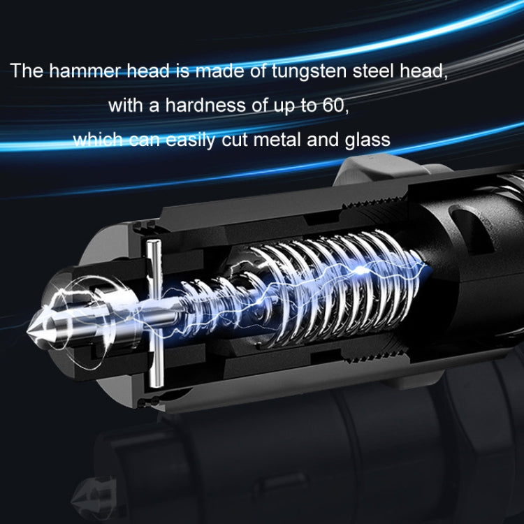 2 In 1 Mini Car Safety Hammer Seat Belt Cutter