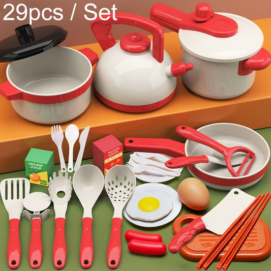 Jeux d'imitation de cuisine pour enfants, ensemble de jouets éducatifs pour filles et garçons, 29 pièces / ensemble, 60 pièces / ensemble, 73 pièces / ensemble, 90 pièces / ensemble