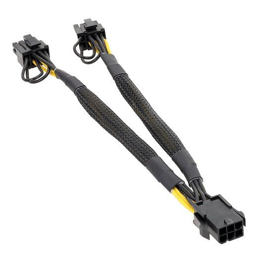 6Pin To Dual 8Pin Graphics Card Set Cable One To Two Power Supply Cable Adapter, 6Pin To Dual 8Pin