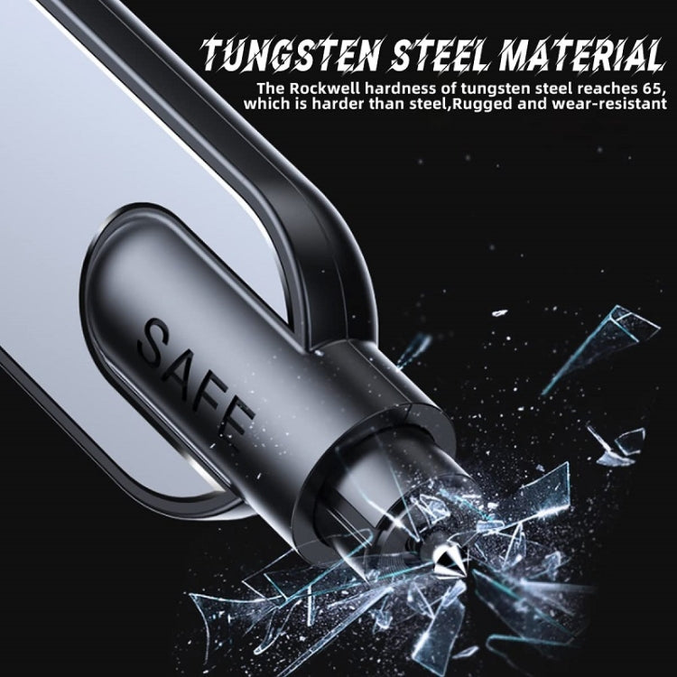 Aluminum Alloy Multifunctional Car Safety Hammer Window Breaker