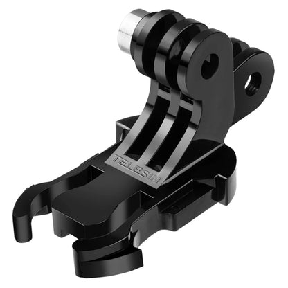 TELESIN GP-MTB-T02-BK Sports Camera Double Head J-Buckle Backpack Quick Release Conversion Accessory, J-Buckle