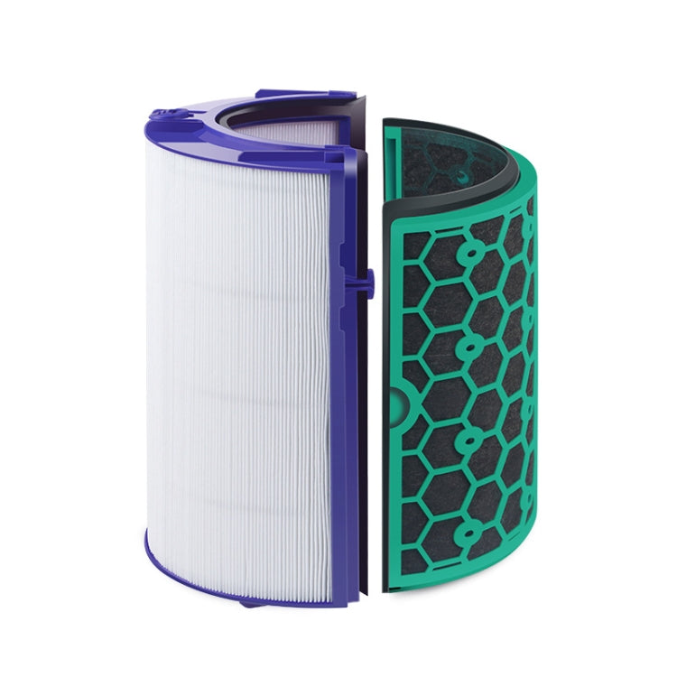For Dyson Air Purifier TP04 / TP05 / TP07, HP04 / HP05 / HP07, DP04 / DP05 / DP07, 2pcs /Set Activated Carbon Filter, 2pcs /Set HEPA Filter