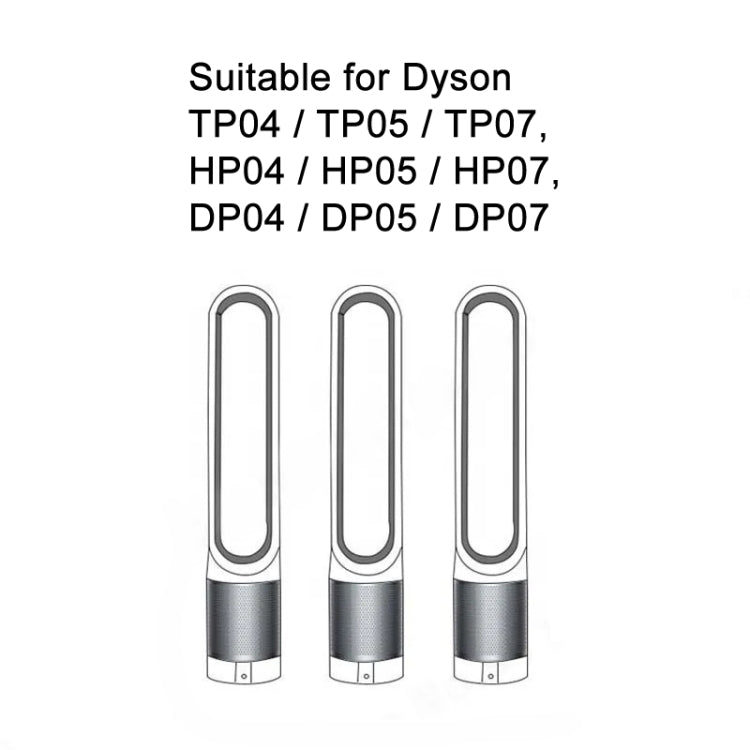 For Dyson Air Purifier TP04 / TP05 / TP07, HP04 / HP05 / HP07, DP04 / DP05 / DP07, 2pcs /Set Activated Carbon Filter, 2pcs /Set HEPA Filter
