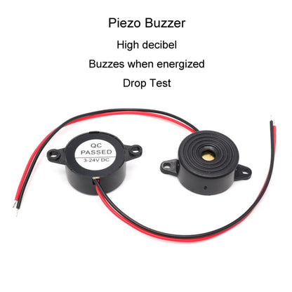 SFM-20B DC3-24V 95dB High Decibel Continuous Sound Alarm Active Piezo Buzzer, SFM-20B DC3-24V 95dB