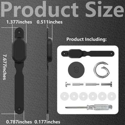 For Samsung Galaxy SmartTag2 Tracker Case Keychain with Key Ring