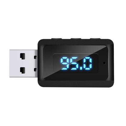T60 Bluetooth 5.3 Audio Receiver Transmitter Car Radio USB FM Bluetooth Receiver, T60 2 in 1