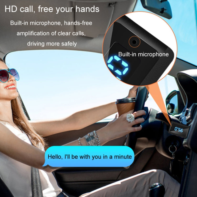 T60 Bluetooth 5.3 Audio Receiver Transmitter Car Radio USB FM Bluetooth Receiver, T60 2 in 1