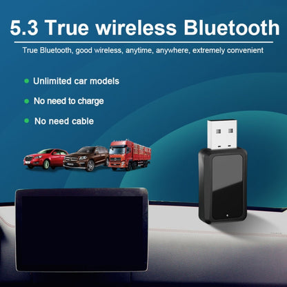 T60 Bluetooth 5.3 Audio Receiver Transmitter Car Radio USB FM Bluetooth Receiver, T60 2 in 1