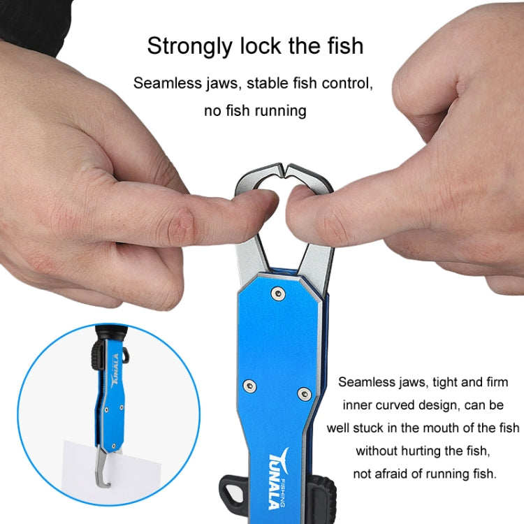 TUNALA Pince de Pêche Multifonctionnelle en Aluminium à Pousser/Tirer pour l'Extérieur, Pince Luya