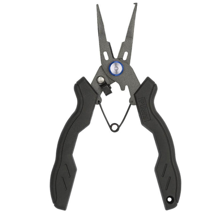 Pince de pêche multifonction en acier inoxydable téflon anti-dérapante pour couper la ligne et ouvrir les anneaux