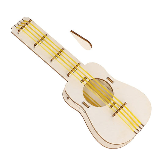 Kit de guitare à élastiques pour la sensibilisation au son, jouet à monter soi-même pour enfants, matériel de recherche, guitare à élastiques