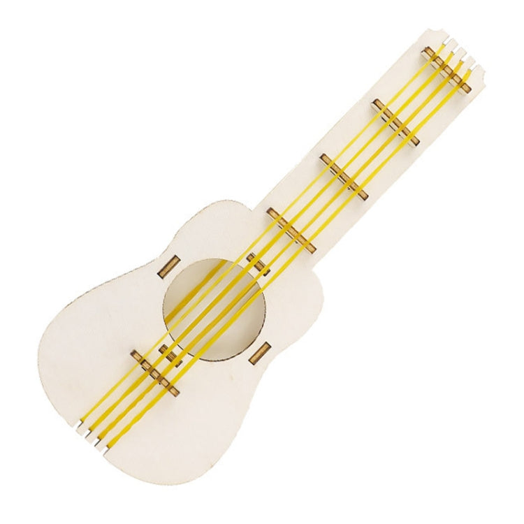 Kit de matériel de sensibilisation au son de la guitare à élastique Jouets de bricolage pour enfants Équipement de recherche, Guitare à élastique
