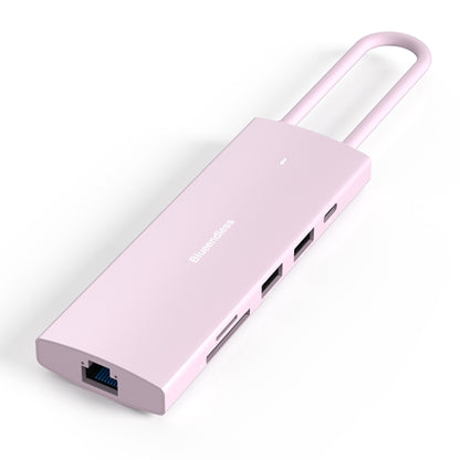 Blueendless 4K60Hz + Gigabit LAN + Data Type-C Docking Station, 6-in-1 Gray, 6-in-1 Pink, 9-in-1 Reading Card Pink, 9-in-1 Reading Card Gray, 9-in-1 Reading Card Blue
