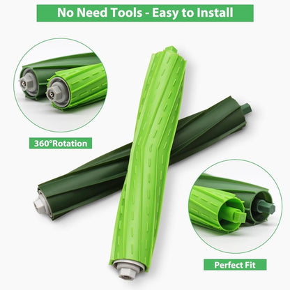 For iRobot Roomba Combo J7+ Robot Vacuum And Mop Accessories, 1set Main Brush, Filter, 2pcs Side Brush, 1 Rag, Kit