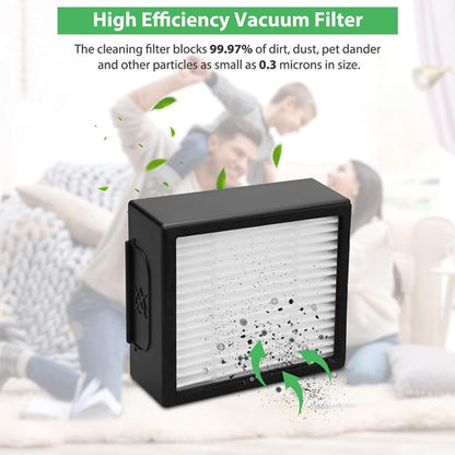 For iRobot Roomba Combo J7+ Robot Vacuum And Mop Accessories, 1set Main Brush, Filter, 2pcs Side Brush, 1 Rag, Kit