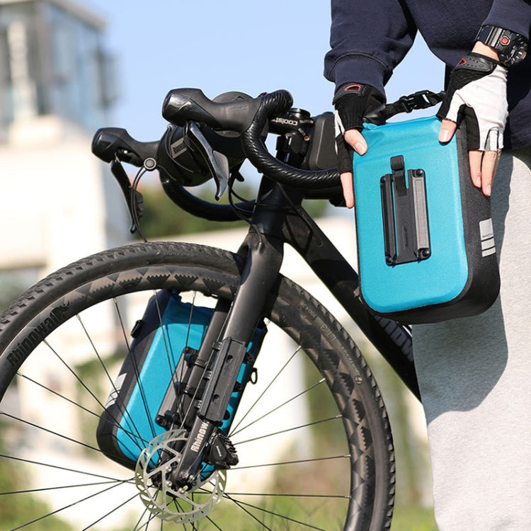 Rhinowalk RK406 6L Outdoor Cycling Quick-release Buckle Waterproof Bicycle Front Fork Bag