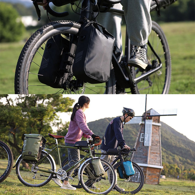 Rhinowalk RK404 4L Outdoor Cycling Quick-release Buckle Full Waterproof Bicycle Front Fork Bag