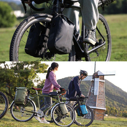 Rhinowalk RK404 4L Outdoor Cycling Quick-release Buckle Full Waterproof Bicycle Front Fork Bag