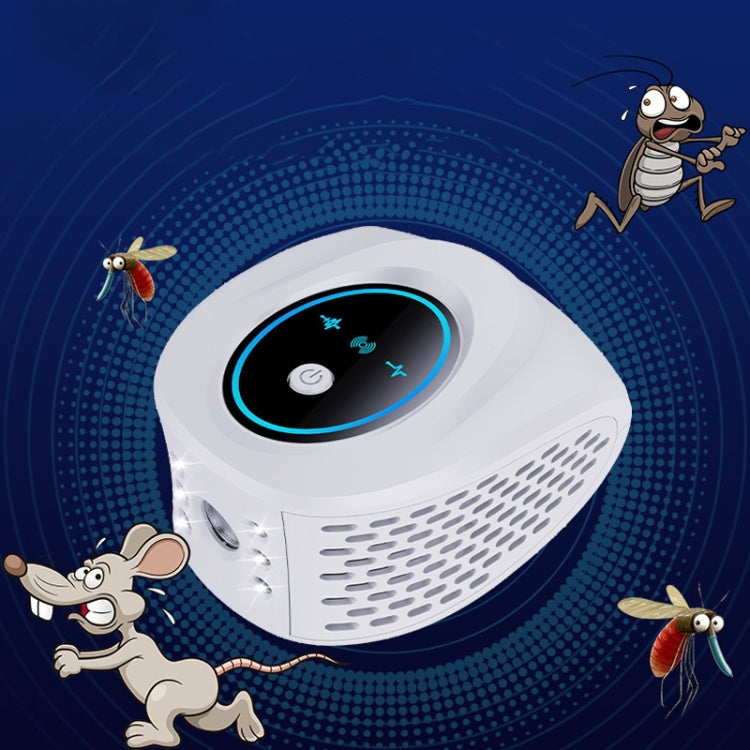 Répulsif de souris ultrasonique multifonctionnel d'intérieur à LED haute puissance QSQ218, prise US, prise EU, prise UK
