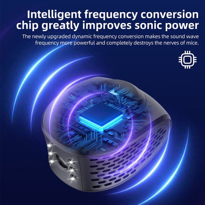 Répulsif de souris ultrasonique multifonctionnel d'intérieur à LED haute puissance QSQ218, prise US, prise EU, prise UK