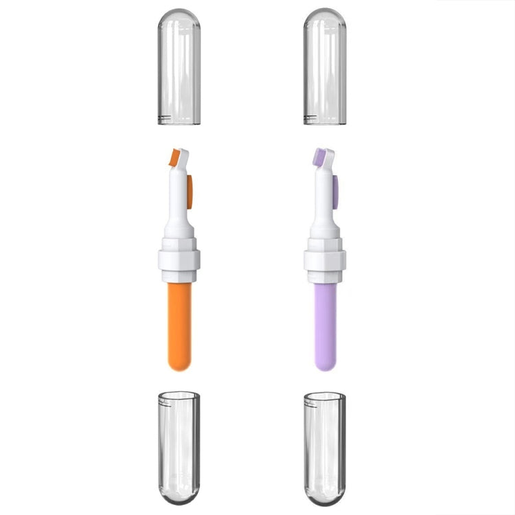 2pcs 3-in-1 Multi-purpose Bluetooth Earphone Cleaning Pen Keyboard Cleaning Brush
