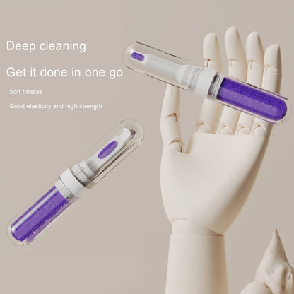 2pcs 3-in-1 Multi-purpose Bluetooth Earphone Cleaning Pen Keyboard Cleaning Brush