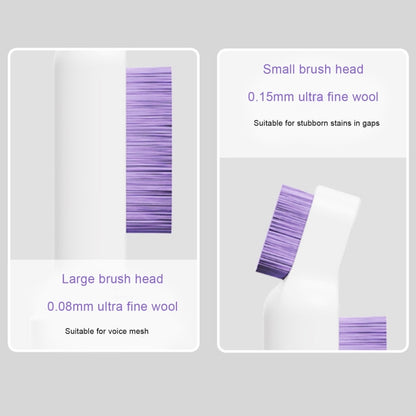 2pcs 3-in-1 Multi-purpose Bluetooth Earphone Cleaning Pen Keyboard Cleaning Brush