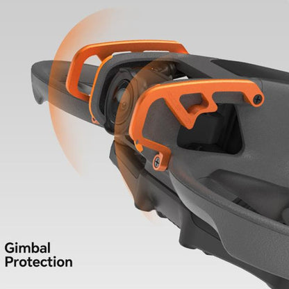 Pour DJI Avata 2 RCSTQ Barres de protection contre les collisions d'objectif pour machine volante en alliage d'aluminium, barre de protection (Orange), barre de protection (Rouge)