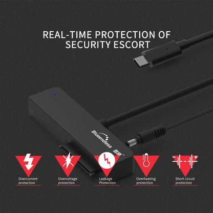 Blueendless US35 USB3.0 To SATA Adapter 2.5 / 3.5-Inch Hard Drive SSD Reader, USB3.0 12V2A, USB3.0 EU Plug, USB3.0 US Plug, USB3.0 UK Plug, USB3.0 AU Plug, Type-C 12V2A, Type-C EU Plug, Type-C US Plug, Type-C UK Plug, Type-C AU Plug