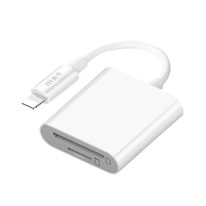 Lecteur de carte de téléphone portable JINGHUA Convertisseur Lecteur de carte mémoire, Lighning Avec Câble SD, Lighning Avec Câble TF+SD, Type-C Avec Câble SD, Type-C Avec Câble TF+SD