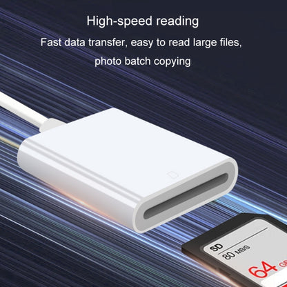 Lecteur de carte de téléphone portable JINGHUA Convertisseur Lecteur de carte mémoire, Lighning Avec Câble SD, Lighning Avec Câble TF+SD, Type-C Avec Câble SD, Type-C Avec Câble TF+SD