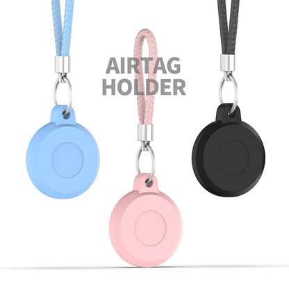For Airtag Pet Plastic Waterproof Tracker Protective Case, Blue, Pink, Black