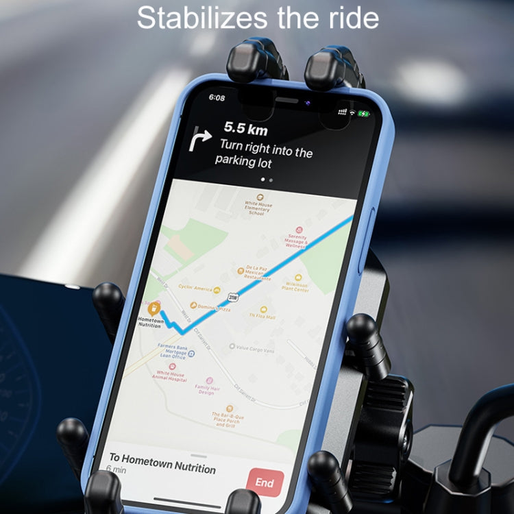 Supports de téléphone portable antivol pour moto Kewig Octopus, M26-C1, M26-C2, M26-C3, M26-C4, M26-C5, M26-C6, M26-C7, M26-C8