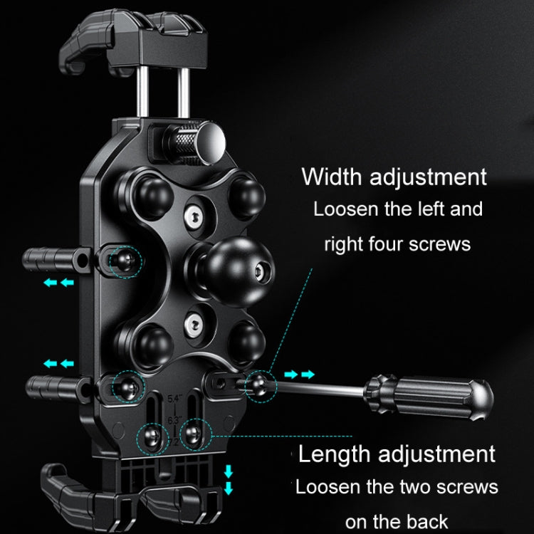 Supports de téléphone portable antivol pour moto Kewig Octopus, M26-C1, M26-C2, M26-C3, M26-C4, M26-C5, M26-C6, M26-C7, M26-C8