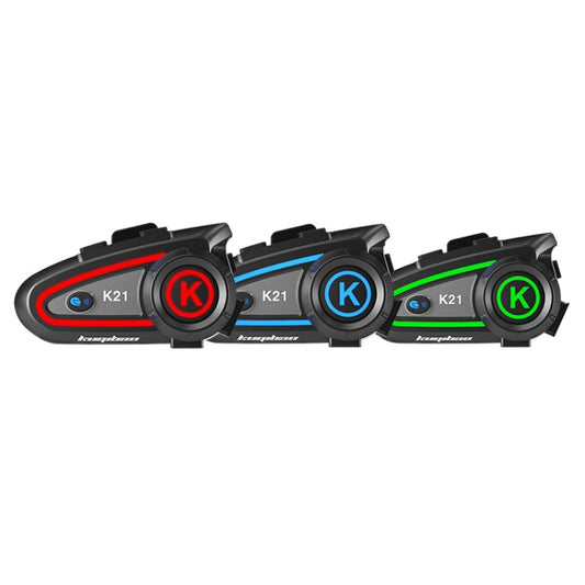KUQIBAO Motorcycle Helmet Long-lasting Waterproof Bluetooth-compatible Headset with Light, K21