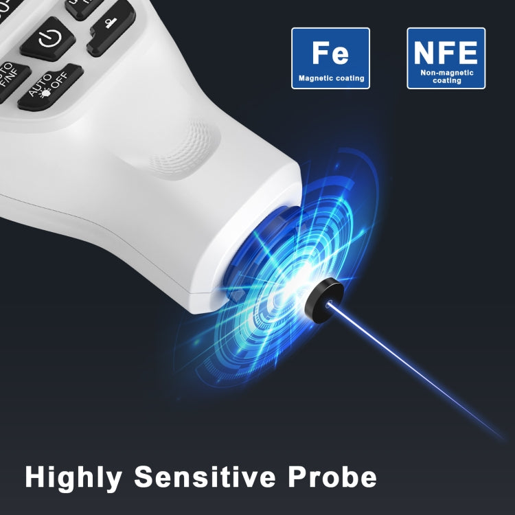 HW300-MAX Coating Thickness Gauge Anti-skid Paint Film Tester