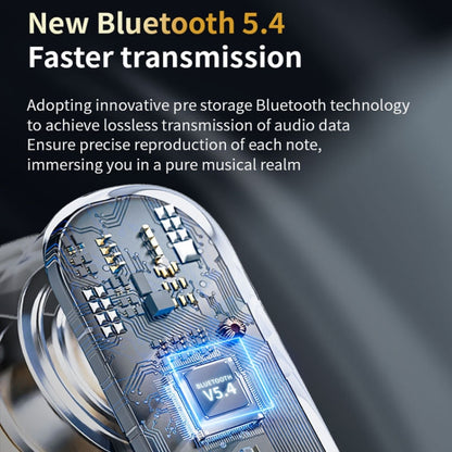 LX-10 Full-Color Touch Screen ANC+ENC Dual Noise Reduction In-Ear Wireless Bluetooth Earphone