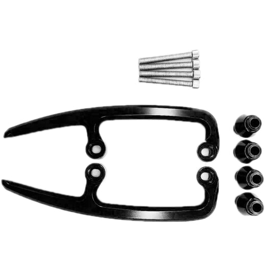 Reposabrazos trasero para motocicleta Kawasaki Z650 2017-2018, color negro, verde y titanio.