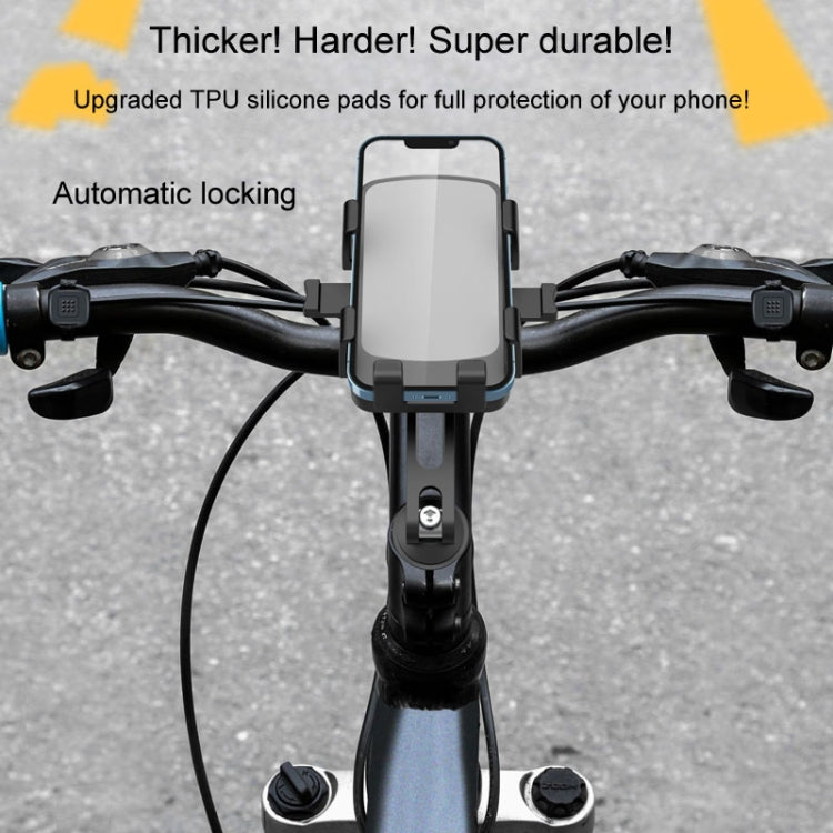 Mountain Road Bicycle Phone Holder Aluminum Alloy Cycling Navigation Bracket, Handlebar Stand Model
