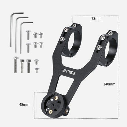 ESLNF Mountain Bike Yardstick Stand Lights Base Outdoor Riding Stainless Steel Stand, Stand