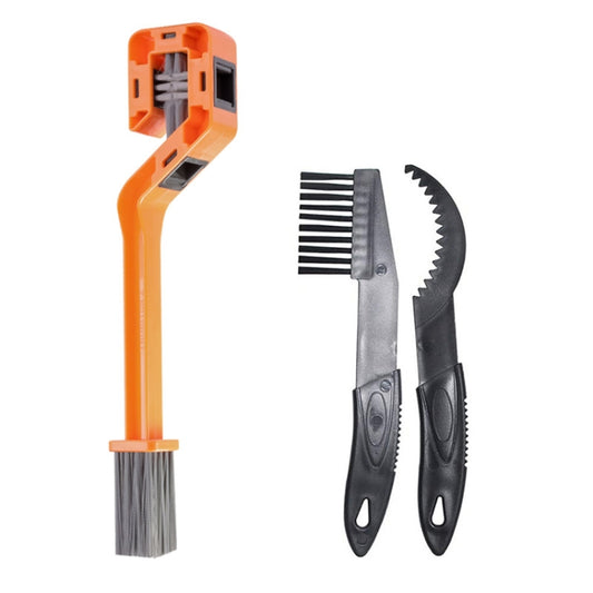 CYLION Bicycle Multifunctional Chain Washer Mountain Bike Maintenance Tools Accessories, Brush, Set One, Set Two