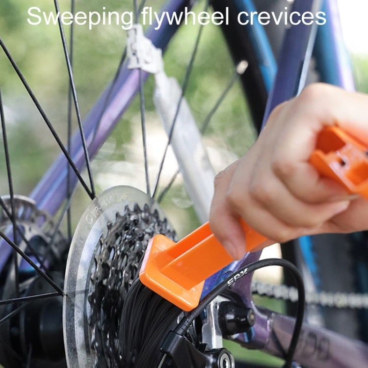 CYLION Bicycle Multifunctional Chain Washer Mountain Bike Maintenance Tools Accessories, Brush, Set One, Set Two