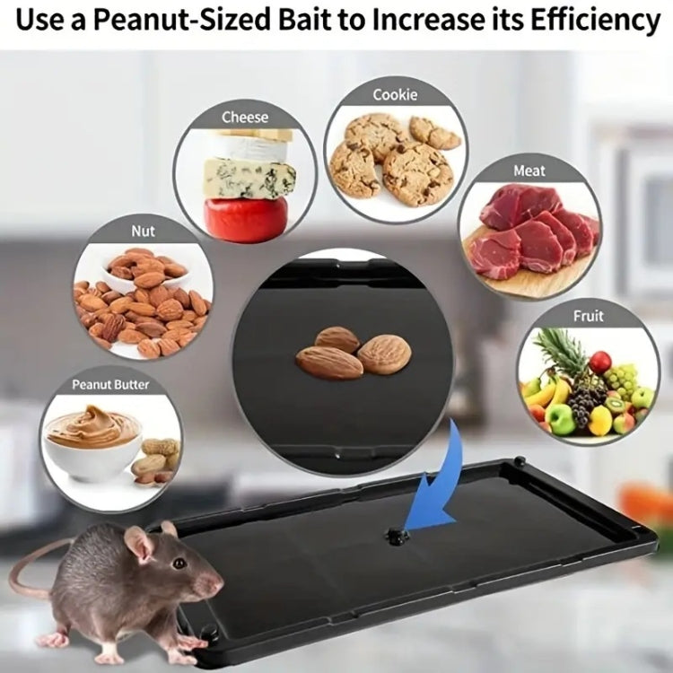 6pcs /Set Plastic Sticky Mouse Board Rat-killing Sticker