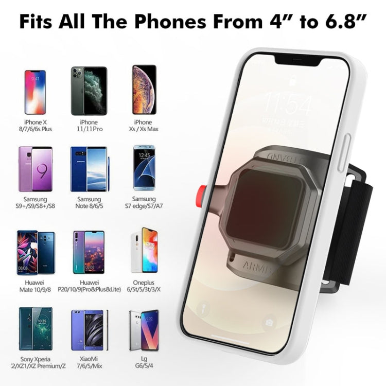 Outdoor Sports Wrist Band Mobile Phone Holder Running Fitness Wrist Strap Phone Holder, 146C