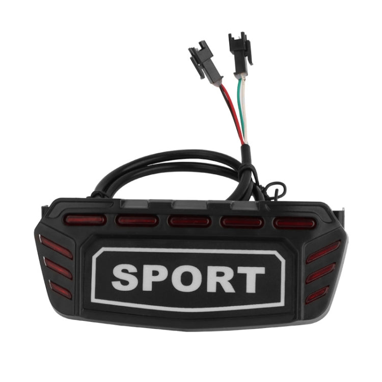 Pour KUGOO M5 AIMITE Trottinette Électrique Feu Arrière Freinage Feux D'Avertissement