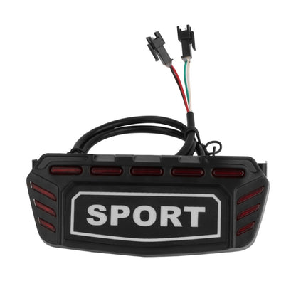 Pour KUGOO M5 AIMITE Trottinette Électrique Feu Arrière Freinage Feux D'Avertissement