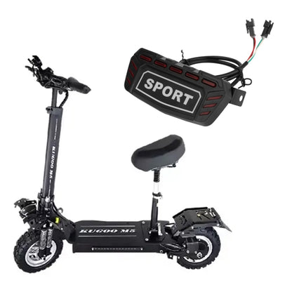 Pour KUGOO M5 AIMITE Trottinette Électrique Feu Arrière Freinage Feux D'Avertissement