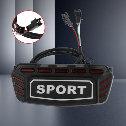 Pour KUGOO M5 AIMITE Trottinette Électrique Feu Arrière Freinage Feux D'Avertissement