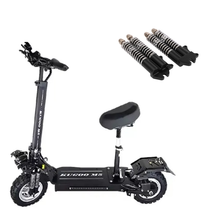 Pour KUGOO M5 AIMITE 1 paire d'accessoires de trottinette électrique amortisseurs à double ressort