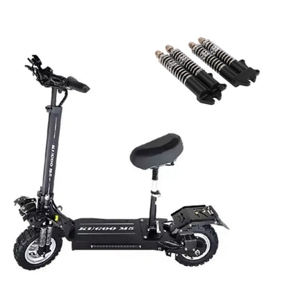 Pour KUGOO M5 AIMITE 1 paire d'accessoires de trottinette électrique amortisseurs à double ressort